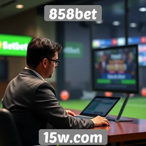 Atendimento ao cliente no site 858bet