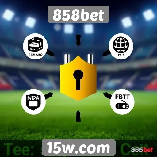 Recursos de segurança no site 858bet
